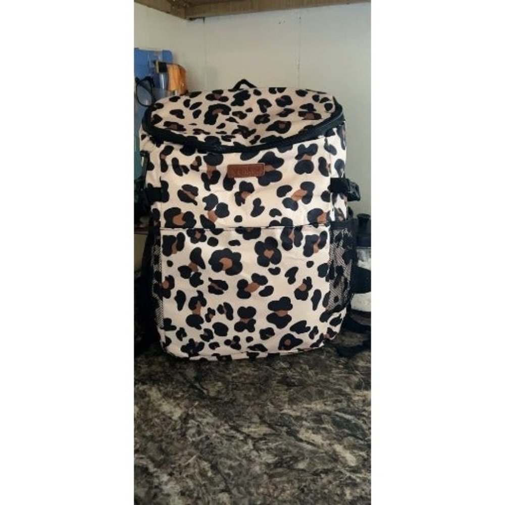 Camping Cooler Backpack 30 Cans, Soft Backpack Coolers Insulated Leak Proof